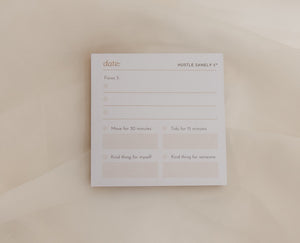 Hustle Sanely 5™ Sticky Notes (2026 Version) launching 9/18 to the waitlist!