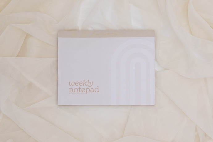 Weekly Planning Notepad - Undated (launching 9/18 to the waitlist!)