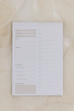 Load image into Gallery viewer, Daily Planning Notepad - Undated (2026 Version) launching 9/18 to the waitlist!