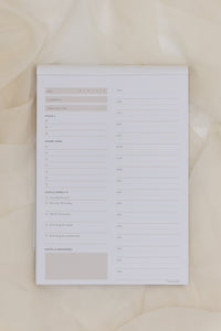 Daily Planning Notepad - Undated (2026 Version) launching 9/18 to the waitlist!