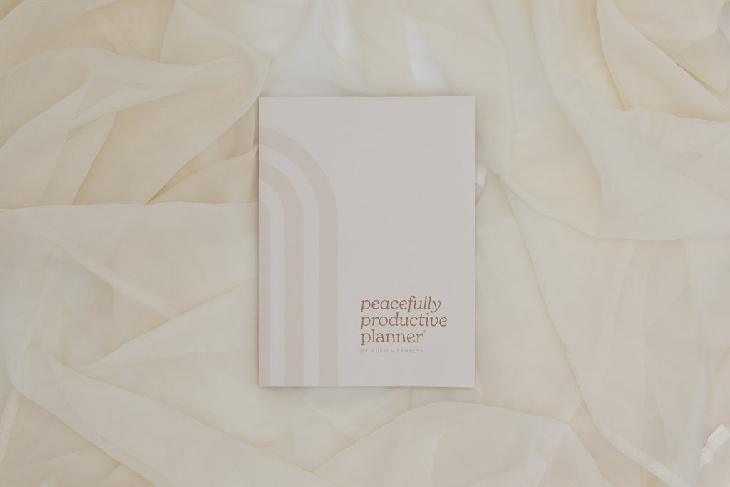 Monthly Peacefully Productive Planner® - Undated (launching 9/18 to the waitlist!)