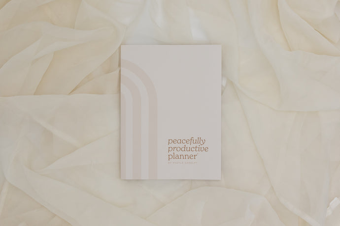 Monthly Peacefully Productive Planner® - Undated (launching 9/18 to the waitlist!)