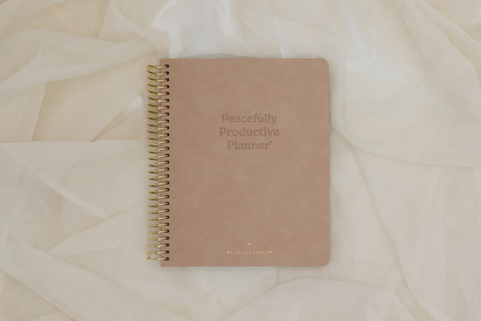 Daily Peacefully Productive Planner® - 3 Months, Undated (launching 9/18 to the waitlist!)