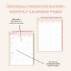 Digital Undated Quarterly Peacefully Productive Planner®