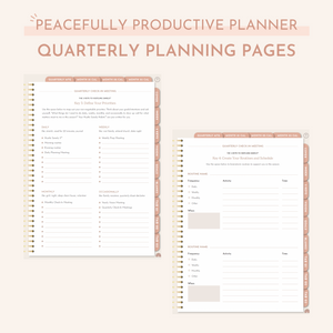 Digital Daily Peacefully Productive Planner® (Undated)