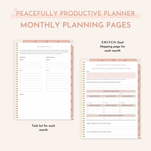 Load image into Gallery viewer, Digital Undated Quarterly Peacefully Productive Planner®