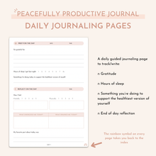 Load image into Gallery viewer, Digital Peacefully Productive Journal™