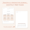 Digital Peacefully Productive Journal™