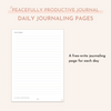 Digital Peacefully Productive Journal™