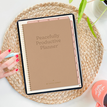 Load image into Gallery viewer, Digital Undated Quarterly Peacefully Productive Planner®