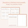 Digital 2025 Weekly Peacefully Productive Planner®