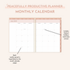 Digital 2025 Weekly Peacefully Productive Planner®