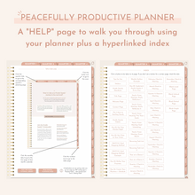 Load image into Gallery viewer, Digital Monthly Peacefully Productive Planner® (Undated)