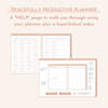 Digital 2027 Vertical Weekly Peacefully Productive Planner®