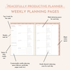 Digital 2027 Horizontal Weekly Peacefully Productive Planner®