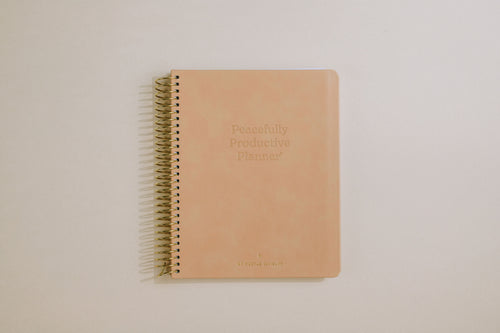 Undated Quarterly Peacefully Productive Planner®