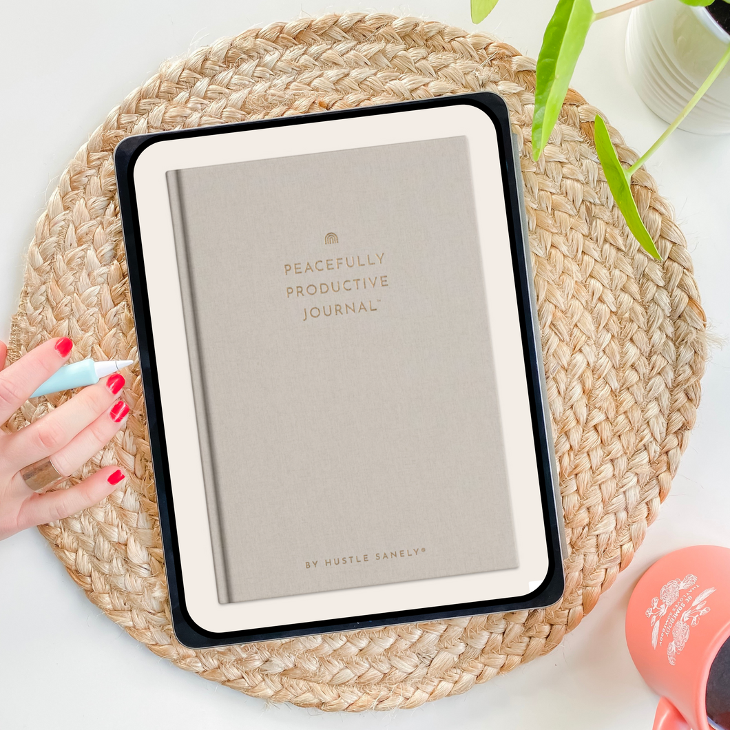 Digital Peacefully Productive Journal™