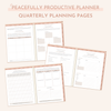 Digital 2027 Horizontal Weekly Peacefully Productive Planner®