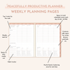 Digital 2027 Vertical Weekly Peacefully Productive Planner®