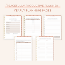 Load image into Gallery viewer, Digital Monthly Peacefully Productive Planner® (Undated)