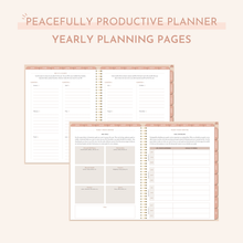 Load image into Gallery viewer, Digital 2027 Vertical Weekly Peacefully Productive Planner®