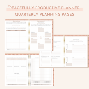 Digital 2026 Weekly Peacefully Productive Planner®