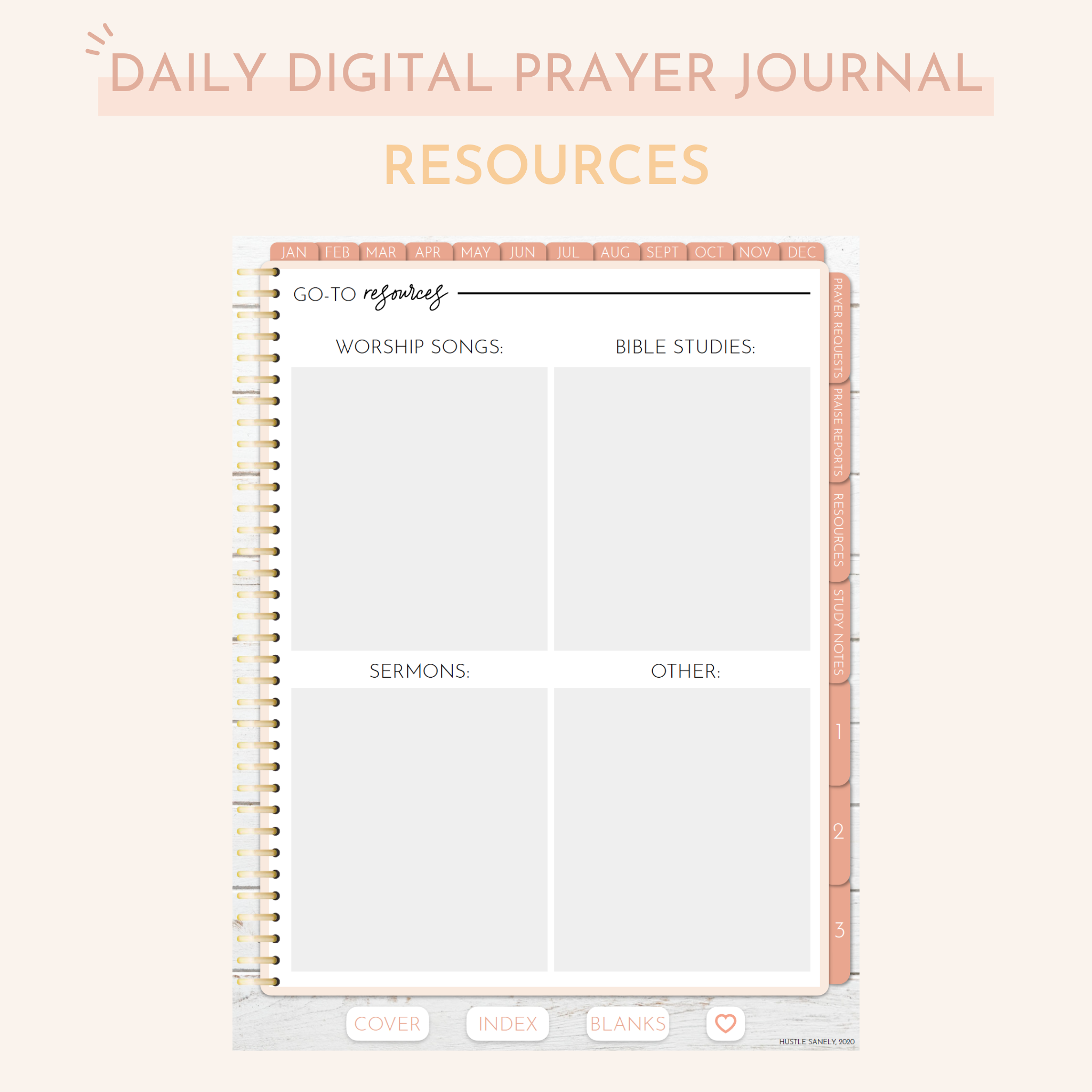 Daily Prayer Journal – Saint Script