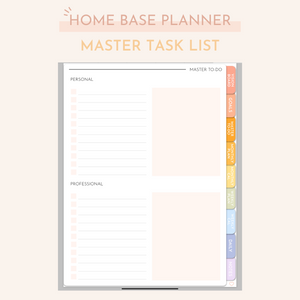 Digital Home Base Planner
