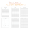 Digital Teacher Planning Insert Bundle | Print or Use for Digital Planning