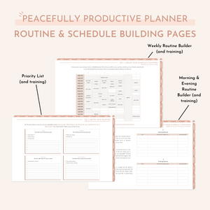 Digital 2023 Weekly Peacefully Productive Planner®